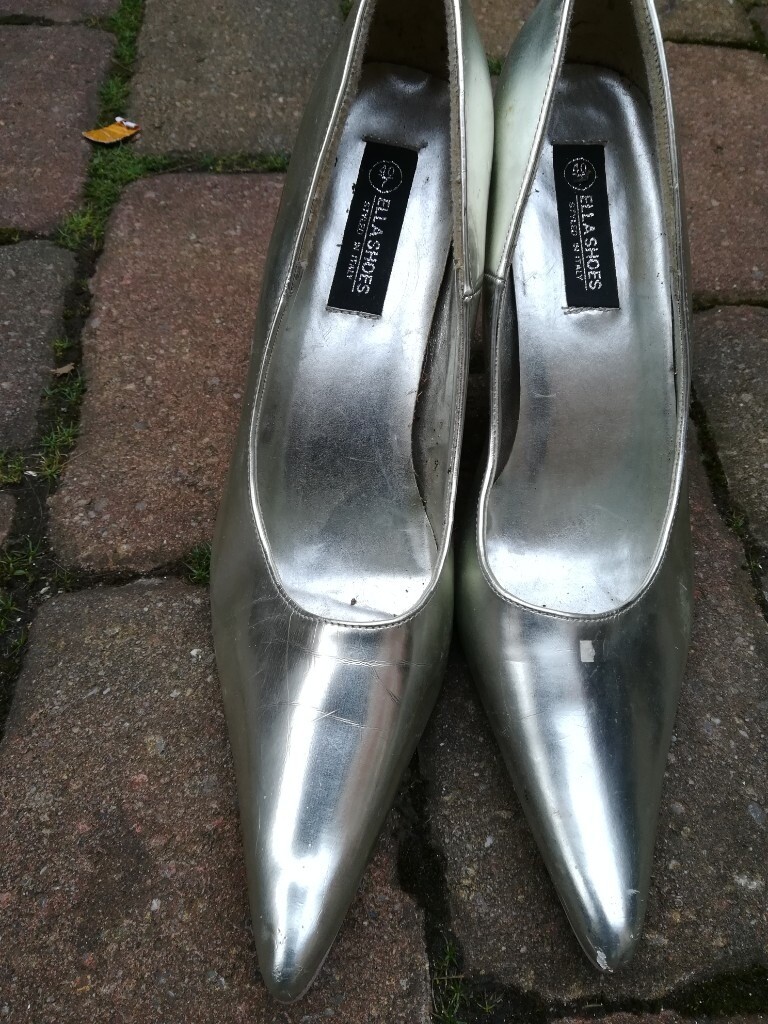 ladies silver shoes size 7